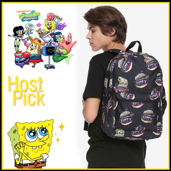 Spongebob Other - SPONGEBOB SQUAREPANTS KRABBY PATTY BACKPACK